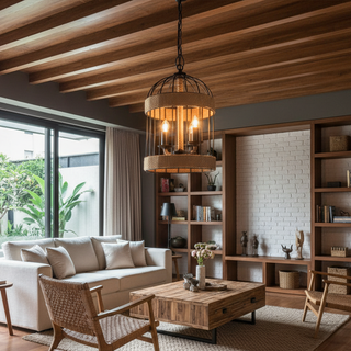 Brooklyn Ember Birdcage Chandelier