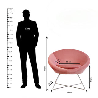 Chelsea Leisure Lounge Chair - Pink