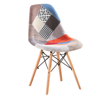 Eames Replica Patchwork Chair - Multicolor