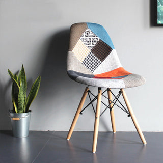 Eames Replica Patchwork Chair - Multicolor Chair urbancart.in