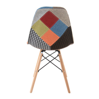 Eames Replica Patchwork Chair - Multicolor Chair urbancart.in