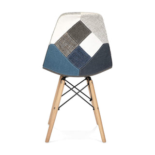 Eames Replica Patchwork Chair - Multicolor Chair urbancart.in