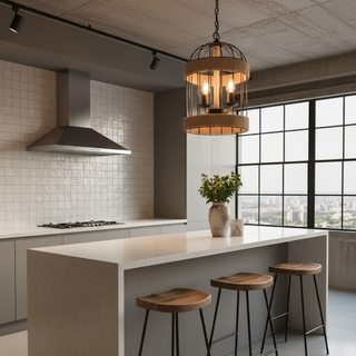 Brooklyn Ember Birdcage Chandelier